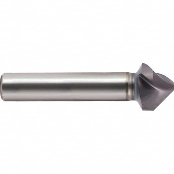 Guhring - 20.5mm Head Diam, 10mm Shank Diam, 3-Flute 90° Cobalt Countersink - Apex Tool & Supply