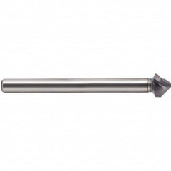Guhring - 10.4mm Head Diam, 6mm Shank Diam, 3-Flute 90° High Speed Steel Countersink - Apex Tool & Supply