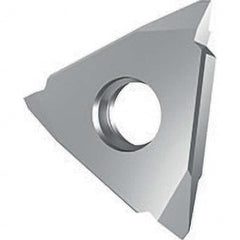 Threading Insert:04 Size, GG305 Style, Carbide Grade, Solid Carbide Uncoated Finish, 2.00 mm TPI, Series 25667