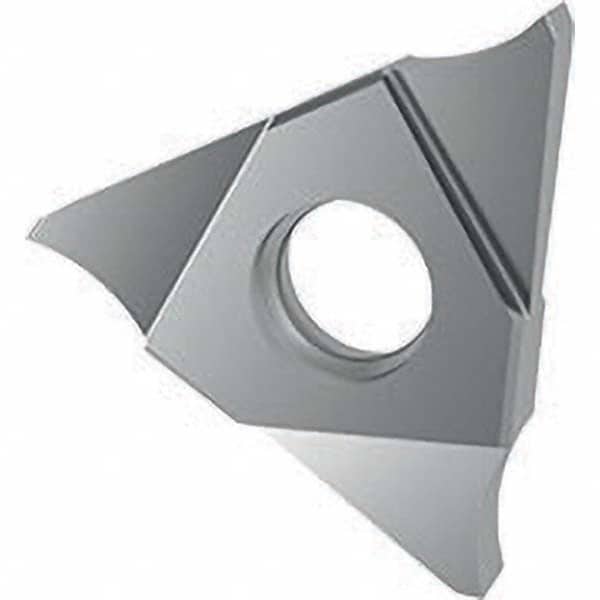 Grooving Insert: GE 30504, Solid Carbide Uncoated, Neutral, 5.27 mm Cutting Width, 5 mm Max Depth