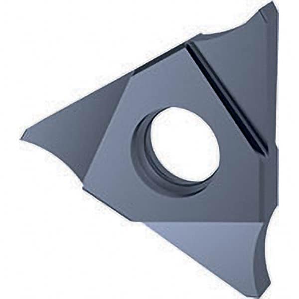 Grooving Insert: GE 30504, Solid Carbide Firex Finish, Neutral, 1.5 mm Cutting Width, 3 mm Max Depth