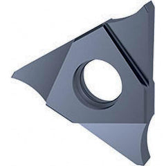 Grooving Insert: GE 30504, Solid Carbide Firex Finish, Neutral, 2 mm Cutting Width, 4 mm Max Depth
