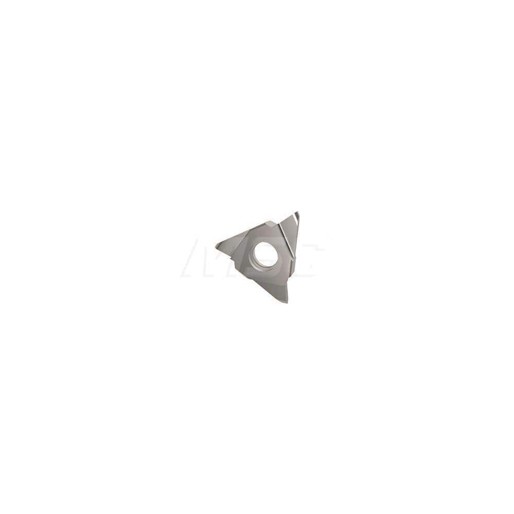 Grooving Insert: GE 30504, Solid Carbide Uncoated, Neutral, 1.1 mm Cutting Width, 3 mm Max Depth, Series 25615