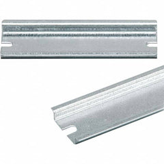 Fibox - DIN Rail Product Type: DIN Rail Material: Zinc-Plated Steel - Apex Tool & Supply