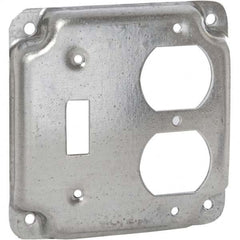 Hubbell-Raco - Steel Electrical Box Cover - Apex Tool & Supply