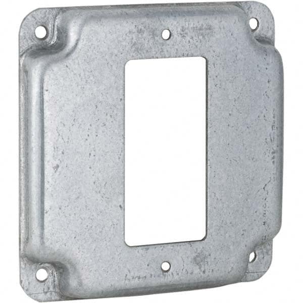 Hubbell-Raco - Steel Electrical Box Cover - Apex Tool & Supply