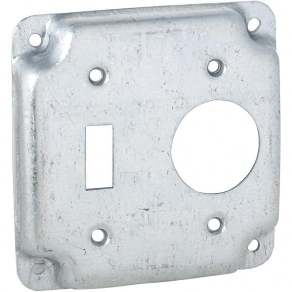Hubbell-Raco - Steel Electrical Box Cover - Apex Tool & Supply