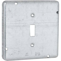 Hubbell-Raco - Steel Electrical Box Cover - Apex Tool & Supply