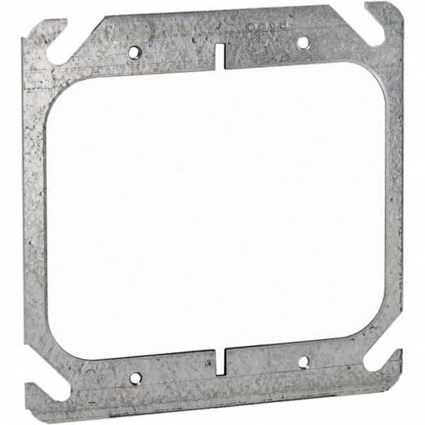 Hubbell-Raco - Steel Electrical Box Flat Cover - Apex Tool & Supply