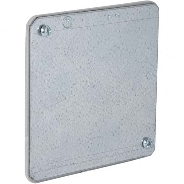 Hubbell-Raco - Steel Electrical Box Cover - Apex Tool & Supply