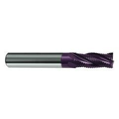 5/16" Dia. - 2-1/2" OAL - 30° Helix Bright CBD - End Mill - 4 FL - Apex Tool & Supply