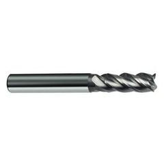 5mm Dia. - 57mm OAL - 4 FL Variable Helix Bright Carbide End Mill - Apex Tool & Supply
