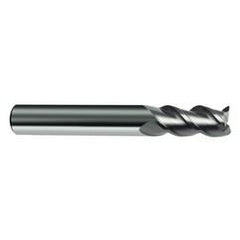 20mm Dia. - 104mm OAL - 45° Helix Bright Carbide End Mill - 3 FL - Apex Tool & Supply