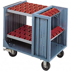 LISTA - CNC Storage Carts Style: CNC Tool Cart with Tool Carrier Taper Size: HSK 63A - Apex Tool & Supply