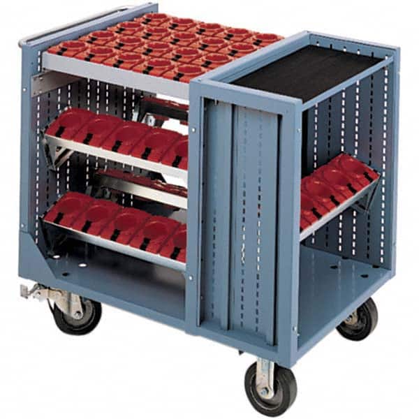 LISTA - CNC Storage Carts Style: CNC Tool Cart with Tool Carrier Taper Size: HSK100A - Apex Tool & Supply