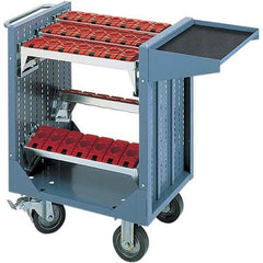 LISTA - CNC Storage Carts Style: CNC Tool Cart with Tool Carrier Taper Size: HSK 63A - Apex Tool & Supply