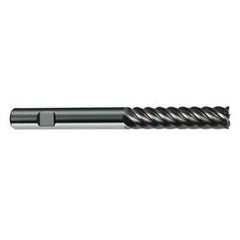 20mm Dia. - 150mm OAL - 45° Helix Bright Carbide End Mill - 8 FL - Apex Tool & Supply