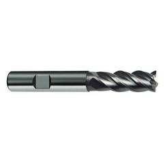 12mm Dia. - 83mm OAL - 4 FL Variable Helix Bright Carbide End Mill - Apex Tool & Supply