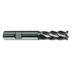 12mm Dia. - 83mm OAL - 4 FL Variable Helix Bright Carbide End Mill - Apex Tool & Supply