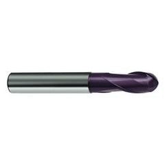 .80mm Dia. - 38mm OAL 2 FL 30 Helix Firex Carbide Ball Nose End Mill - Apex Tool & Supply