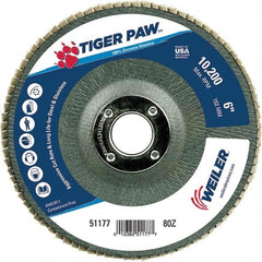 Weiler - Flap Discs Abrasive Type: Coated Flap Disc Type: Type 29 - Apex Tool & Supply