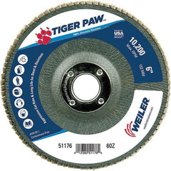 Weiler - Flap Discs Abrasive Type: Coated Flap Disc Type: Type 29 - Apex Tool & Supply