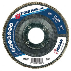 Weiler - Flap Discs Abrasive Type: Coated Flap Disc Type: Type 29 - Apex Tool & Supply