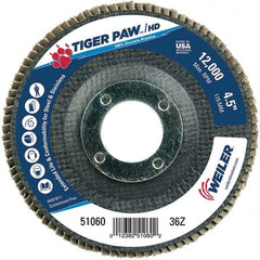 Weiler - Flap Discs Abrasive Type: Coated Flap Disc Type: Type 29 - Apex Tool & Supply