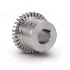 TB Wood's - Flexible Coupling; Type: Coupling Hub ; Bore Diameter (Decimal Inch): 1 ; Maximum Bore Diameter (Inch): 1 ; Outside Diameter (Inch): 3 ; Overall Length (Inch): 2.5 ; Material: Steel - Exact Industrial Supply