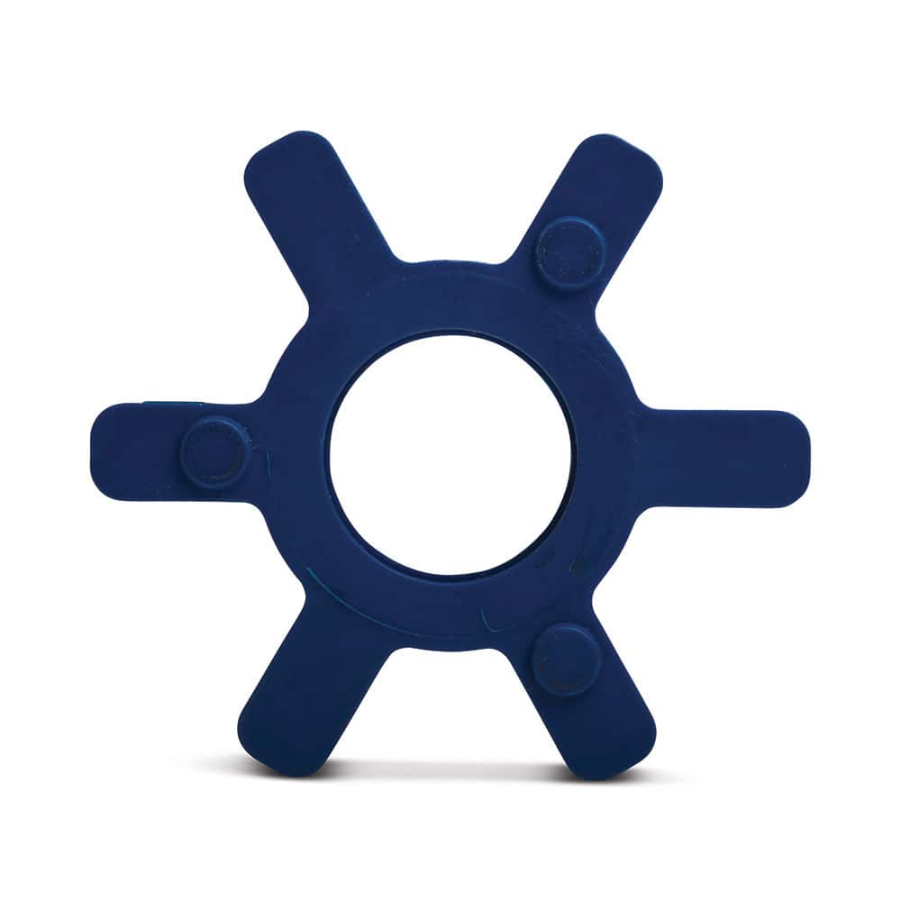 TB Wood's - Flexible Coupling; Type: Spider ; Outside Diameter (Inch): 3.725 ; Material: Buna-N, Black ; Torque (In/Lb): 1240 (Pounds); MaximumAssemblyOAL (Inch): 4.5 ; Coupling Size: L150 - Exact Industrial Supply