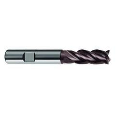 20mm Dia. - 104mm OAL - 4 FL Variable Helix Super-A Carbide End Mill - Apex Tool & Supply
