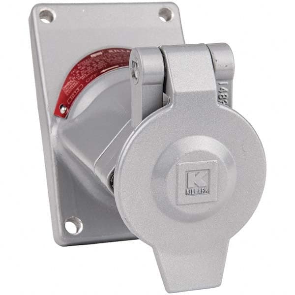 Hubbell Killark - Straight Blade Receptacles Receptacle Type: Single Receptacle Grade: Industrial - Apex Tool & Supply