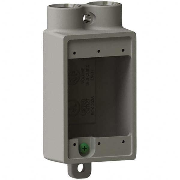 Hubbell Killark - Electrical Outlet Boxes & Switch Boxes Enclosure Type: Device Box Enclosure Shape: Rectangle - Apex Tool & Supply