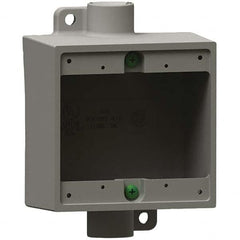 Hubbell Killark - Electrical Outlet Boxes & Switch Boxes Enclosure Type: Device Box Enclosure Shape: Square - Apex Tool & Supply