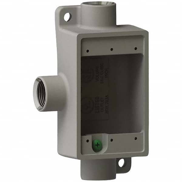 Hubbell Killark - Electrical Outlet Boxes & Switch Boxes Enclosure Type: Device Box Enclosure Shape: Rectangle - Apex Tool & Supply