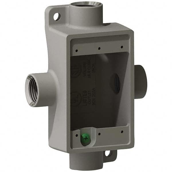 Hubbell Killark - Electrical Outlet Boxes & Switch Boxes Enclosure Type: Device Box Enclosure Shape: Rectangle - Apex Tool & Supply