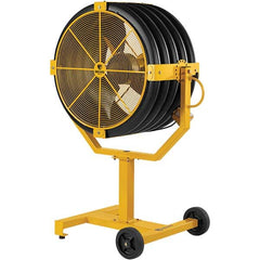 Big Ass Fans - Yellow Jacket, 30" OAW Mobile Pedestal Fan - Apex Tool & Supply