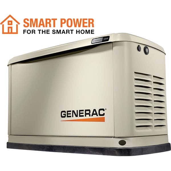 Generac Power - Standby Power Generators Generator Type: Air Cooled Fuel Type: Natural Gas; Liquid Propane (LP) - Apex Tool & Supply