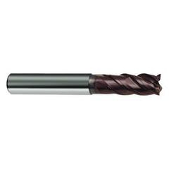 6mm Dia. - 57mm OAL - 4 FL Variable Helix TiAlN Carbide End Mill - Apex Tool & Supply