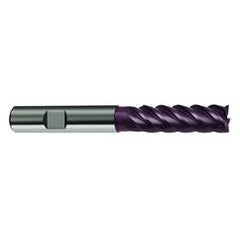 10mm Dia. - 80mm OAL - 5 FL Variable Helix Firex Carbide End Mill - Apex Tool & Supply