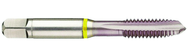 42433 2B 4-Flute Cobalt Yellow Ring Spiral Point Plug Tap-MolyGlide - Apex Tool & Supply