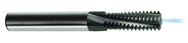 3/8-24 3FL Carbide Thread Mill-Coolant Thru-TiCN - Apex Tool & Supply
