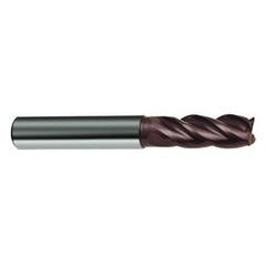 5/16" Dia. - 3-1/4" OAL - 4 FL Variable Helix Nano-A Carbide End Mill - Apex Tool & Supply