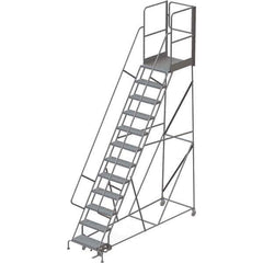 TRI-ARC - Rolling & Wall Mounted Ladders & Platforms Type: Rolling Warehouse Ladder Style: Rolling Platform Ladder - Apex Tool & Supply
