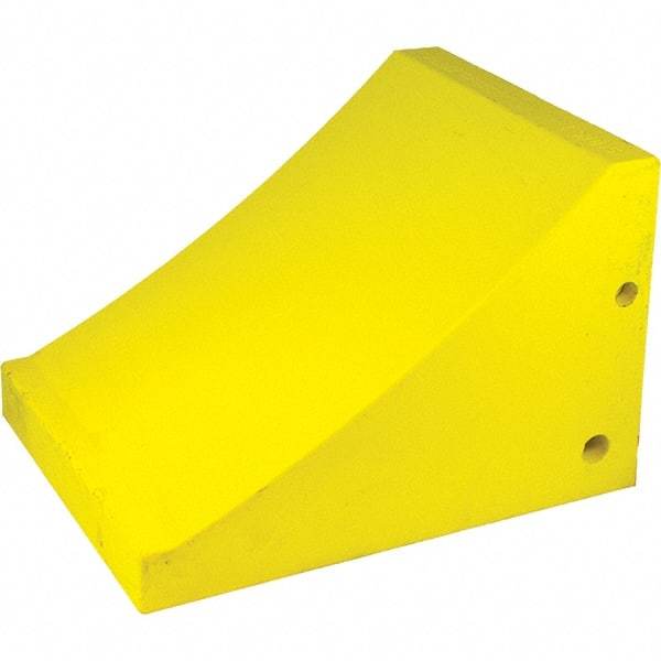 AME International - Wheel Chocks Width (Inch): 8-7/8 Height (Inch): 9-7/8 - Apex Tool & Supply