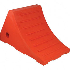 AME International - Wheel Chocks Width (Inch): 9-7/8 Height (Inch): 5.9100 - Apex Tool & Supply