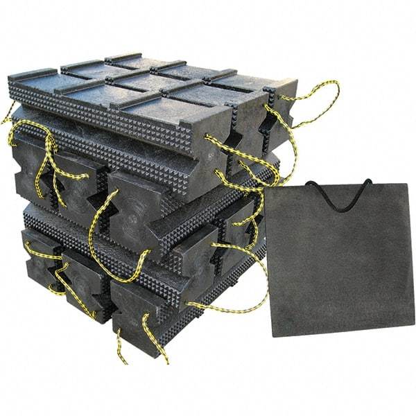 AME International - Cribbing Blocks & Sets Material: Recycled Plastic Height (Inch): 25 - Apex Tool & Supply