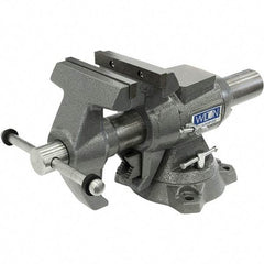 Wilton - Bench & Pipe Combination Vises Jaw Width (Inch): 5-1/2 Jaw Opening Capacity (Inch): 5 - Apex Tool & Supply