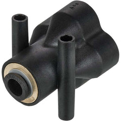 Legris - Plastic Push-To-Connect Tube Fittings Type: Union Y Tube Outside Diameter (Inch): 5/32x1/4 - Apex Tool & Supply