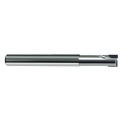 18mm Dia. - 100mm OAL - 2 FL Straight FL Carbide End Mill - Apex Tool & Supply
